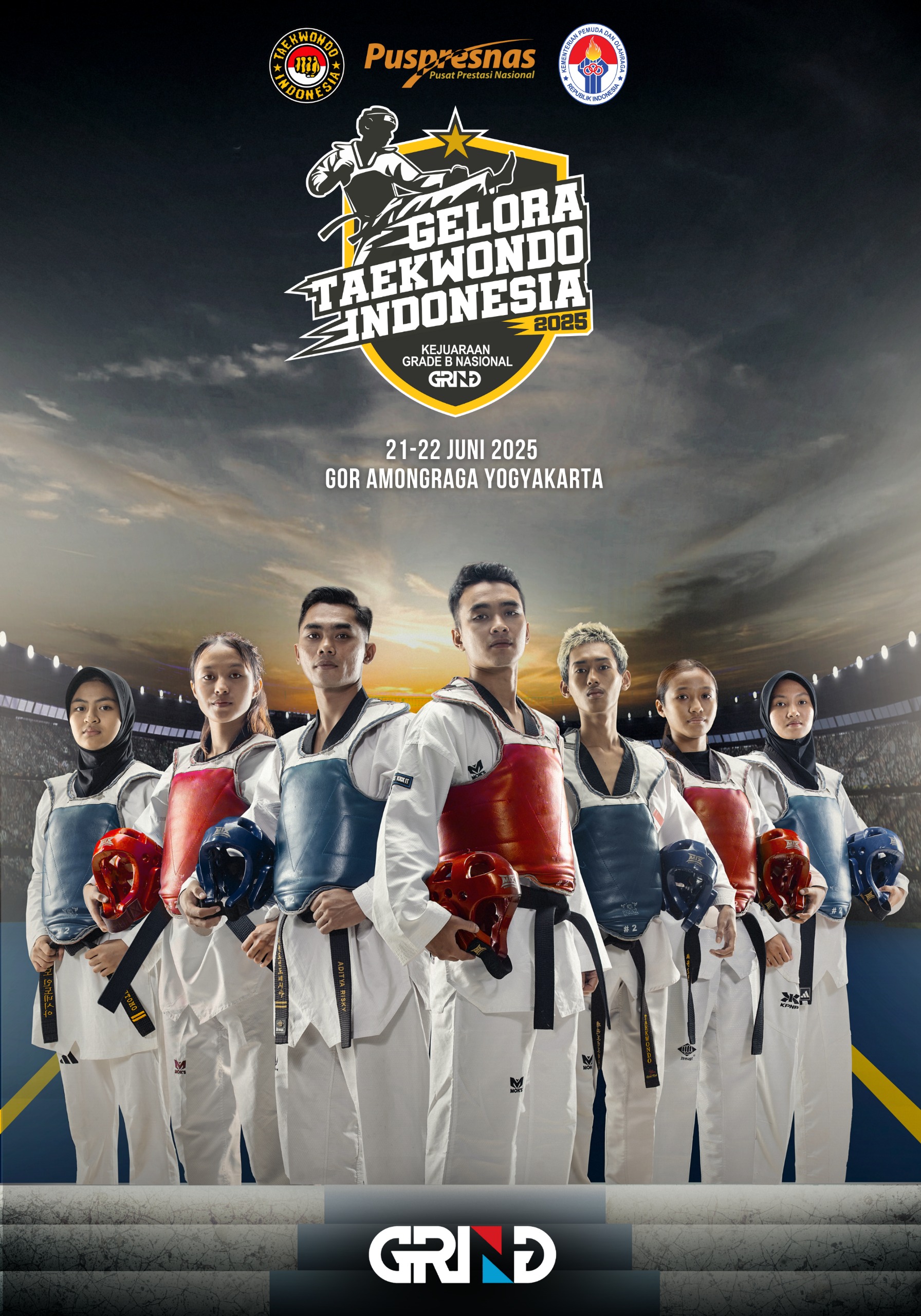Panggung Juara Taekwondo Indonesia Taekwondo Indonesia Dojang atcwonosobo